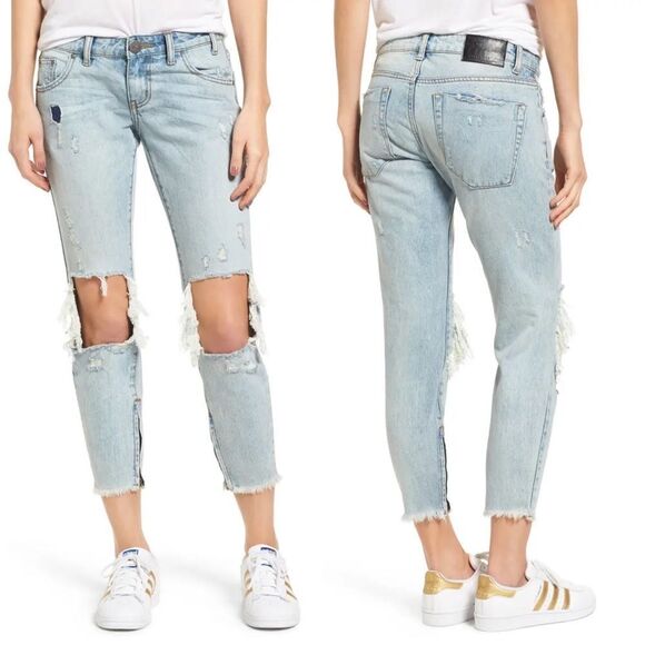 one teaspoon Freebirds Ripped Boyfriend jeans 26 - Picture 2 of 14